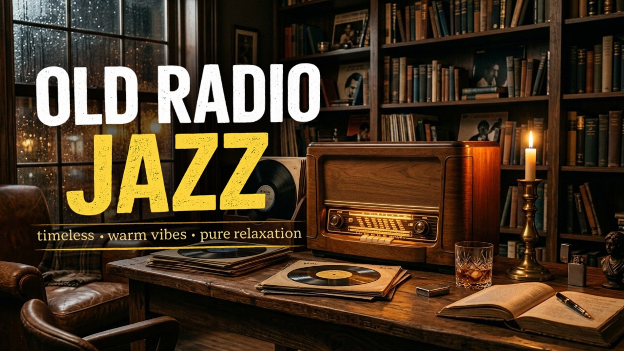 Classic Radio Jazz 📻 1930s & 1940s Vintage Swing Background Music
