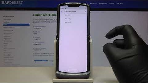 How to Use Secret Codes in MOTOROLA Razr 5G – Find Secret / Hidden Modes
