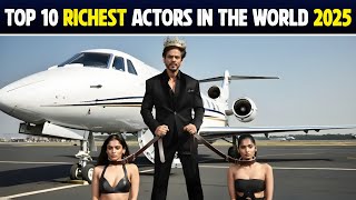 Top 10 Richest Actors in The World in 2025 | Shan Ali TV English