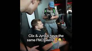 Clix & Jynxzi have the same FNCS wins 🏆😭🥀