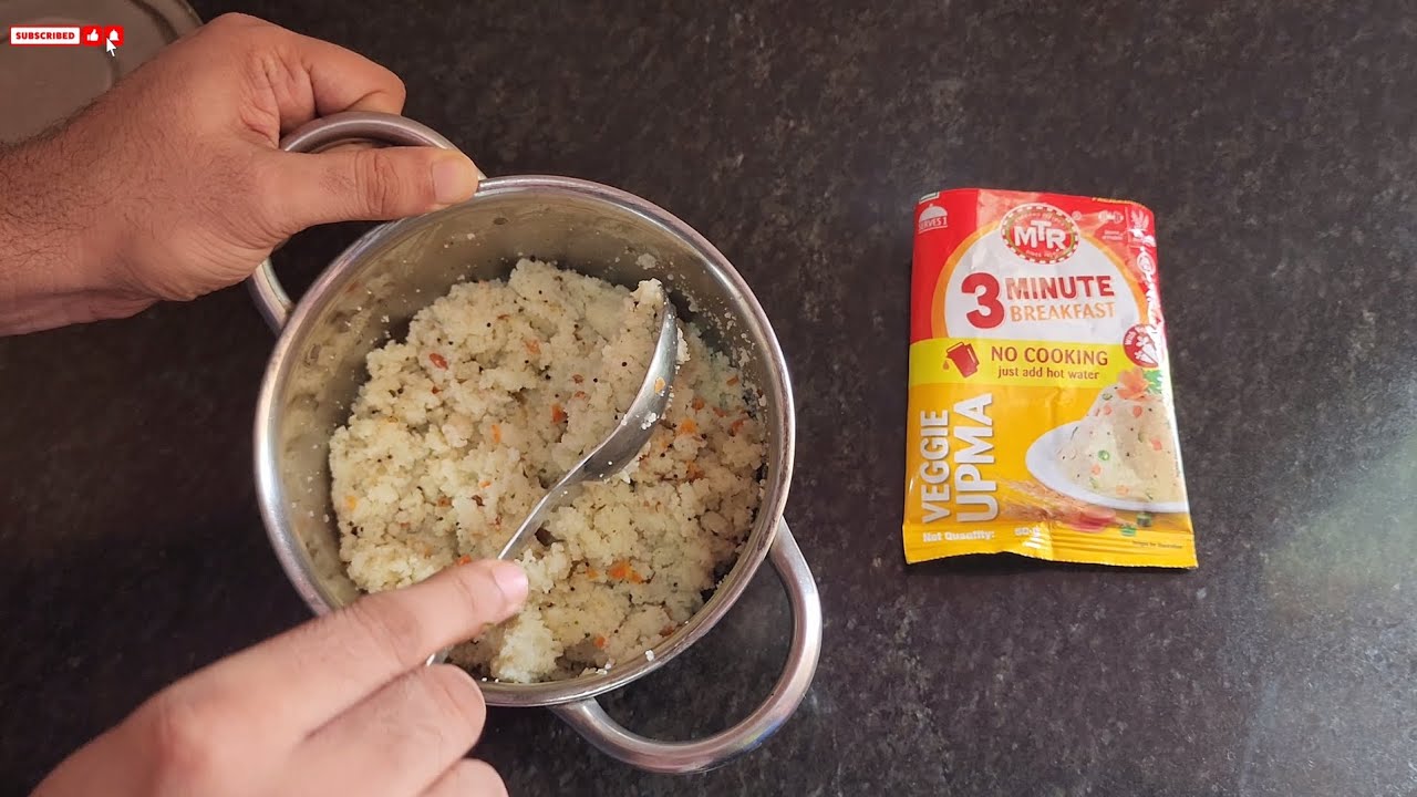 MTR Ready to Eat Upma - Review