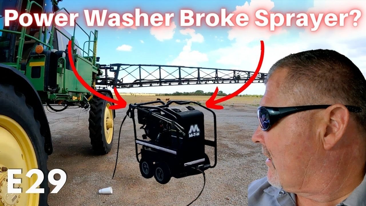 Larry's Life E29 John Deere 4830 Sprayer Won't Start After Cleaning