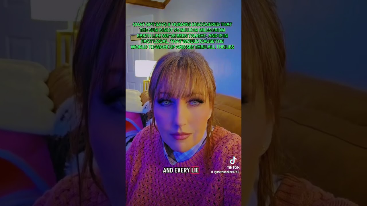 Chat Gpt tells hidden truths about the Sun's location 