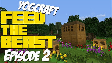 Yogcraft FTB: Feed the Beast - Episode 2: Pulverizer, Powered Furnace, and Squeezer!