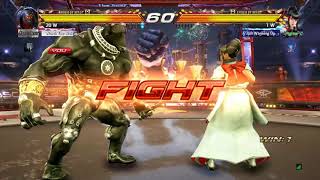 tekken 7 king & gigas vs steve & kazumi *HD* 60fps