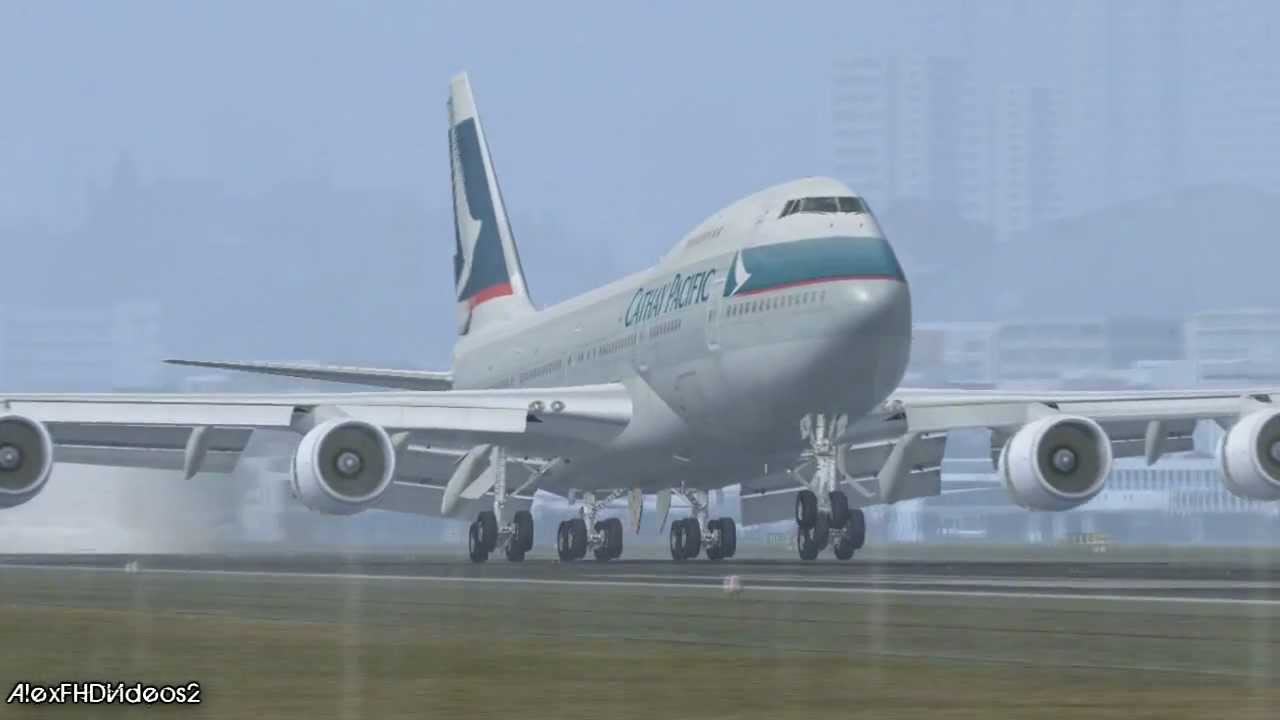 Goin' Back to Kai Tak!!! - Part 1 - (Simulated Kai Tak Approach) - (HD