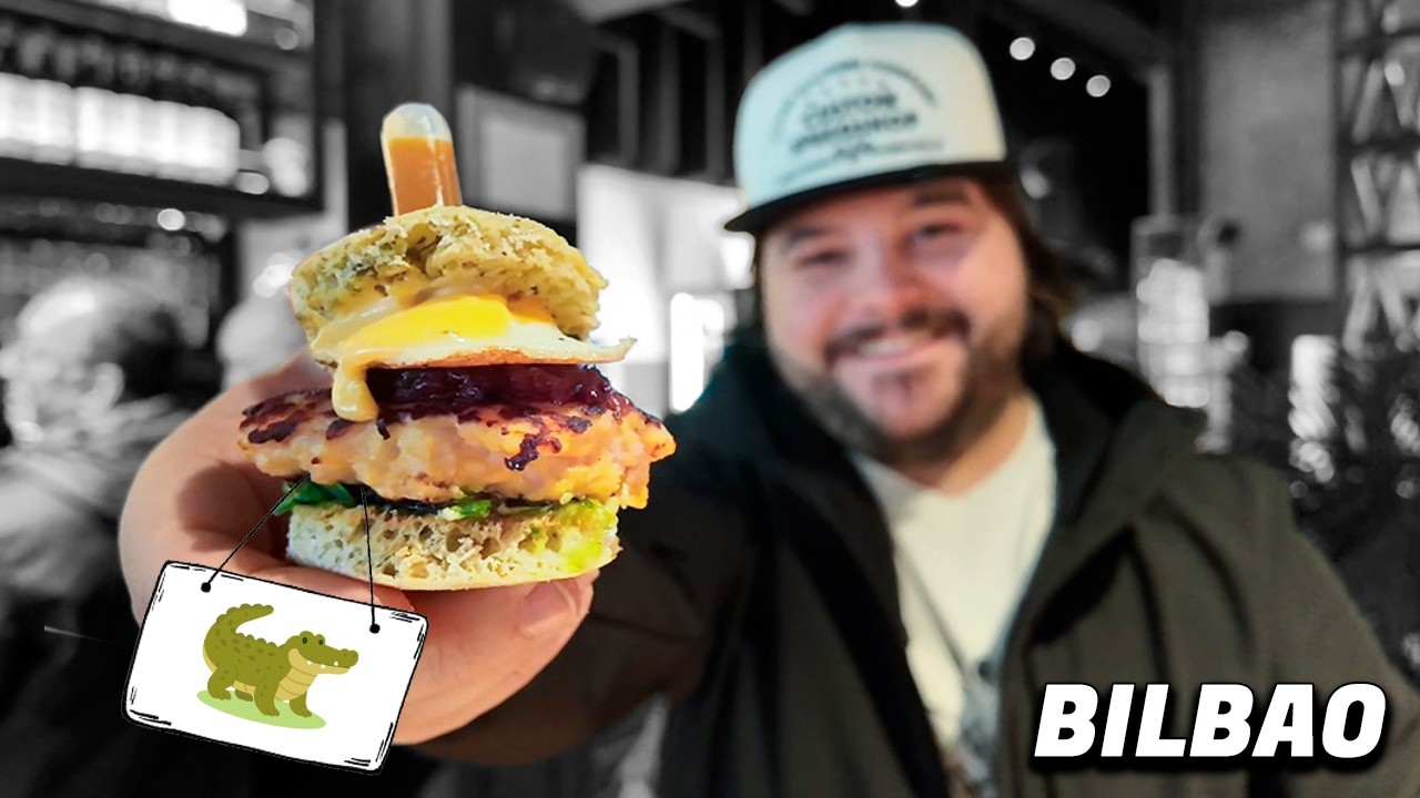 La BURGER mas RARA, dulces CHINOS y CAFÉ en BILBAO