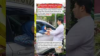 Indahnya Melihat Ustad Riza Muhammad Menyuapii Istrinya