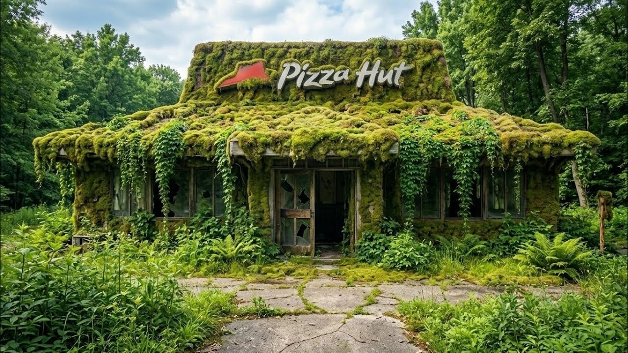 I Turned an Abandoned Pizza Hut Into a Luxury Home (ASMR) - YouTube