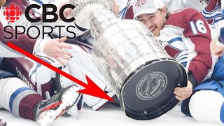 Colorado Avalanche Dent Stanley Cup Within Minutes After Winning