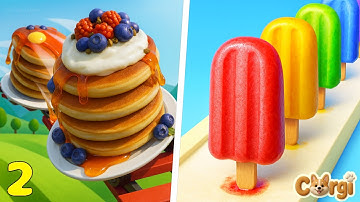 Pancake Run 🆚 Popsicle Stack - All Levels Satisfying Walkthrough Gameplay