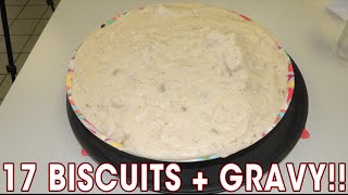 Howie's Big Biscuits and Gravy Challenge
