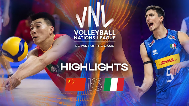 China 🇨🇳 vs. Italy 🇮🇹 - Highlights | Week 2 | Men's VNL 2025