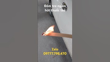 Mua đóm tre ngâm hút thuốc lào đi các bác. Cháy đượm, chuẩn vị, tăng đô thuốc lào #music #song #diy