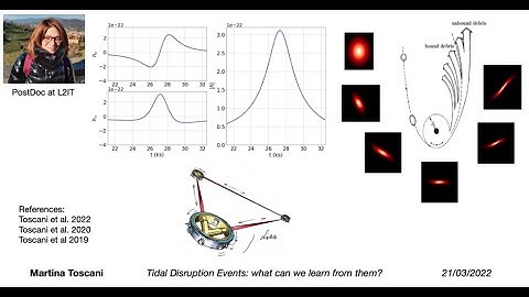Tidal Disruption Events: what can we learn from them? by Martina TOSCANI (PostDoc at L2IT-Toulouse)