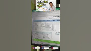 Belajar Excel untuk Admin - Rumus HLOOKUP MID #belajarexcel #microsoftexcel #tutorialexcel #excel