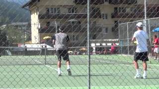 Federer Training summer 2013