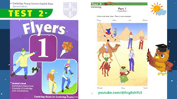 [ Flyers 1 Test 2 ] Authentic Examination Papers | Listening Test 2 (Answer Key in description)