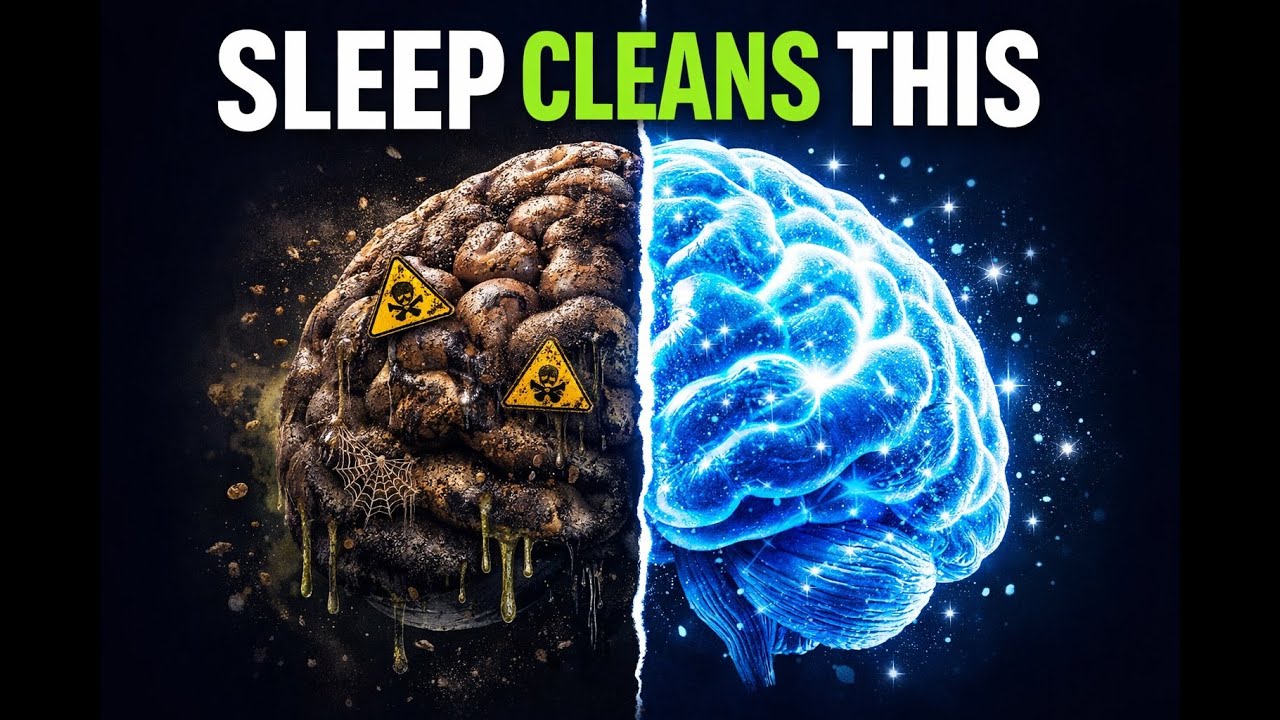 Why Sleep Cleans Your Brain (The Glymphatic System Explained) - YouTube