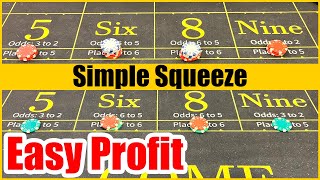 Easy $84 Profit on $15 Table (Craps Strategy)