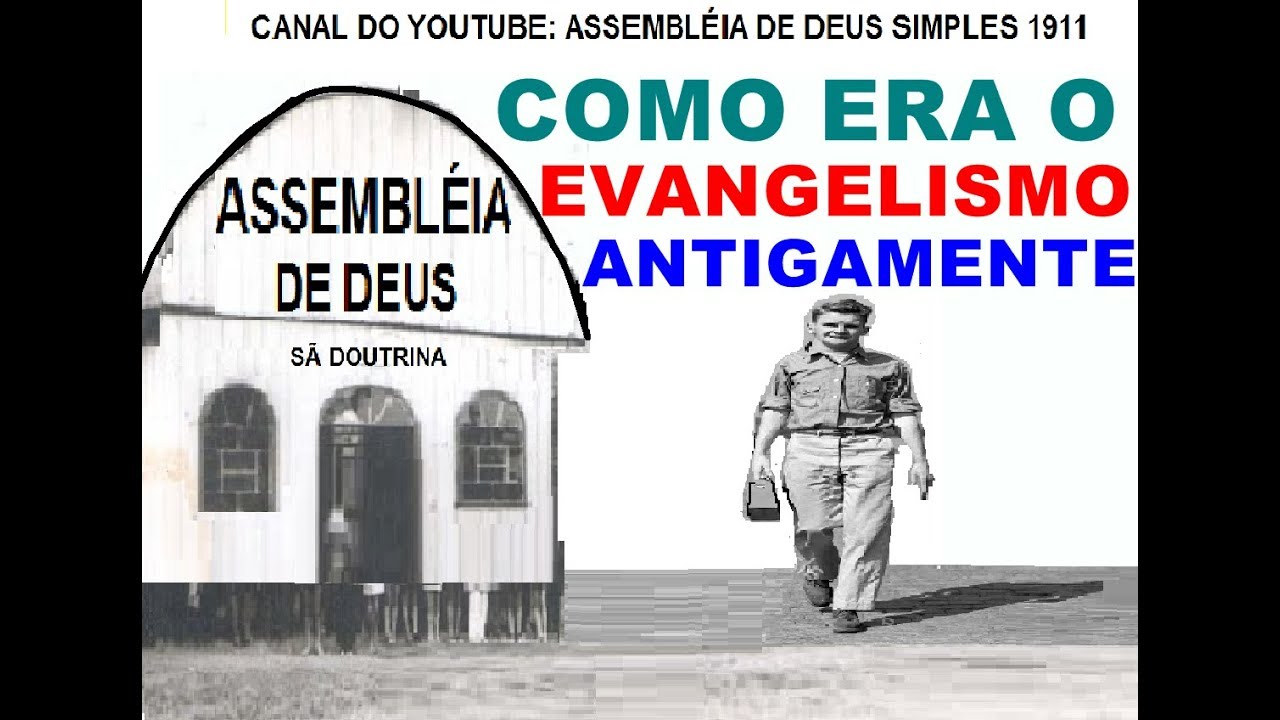 COMO ERA O EVANGELISMO DA ASSEMBLÉIA DE DEUS ANTIGAMENTE - DIÁRIO DE GUNNAR VINGREN