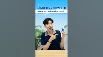 95% người dùng vệ sinh sai cách bàn chải điện! Bạn thì sao? 😨 #banchaidien #meovat #longhung