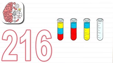Brain Test Level 216 Walkthrough