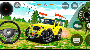 Dollar (Song) Modified Mahindra Thar👿 || Indian Cars Simulator 3D Game || Android Gameplay