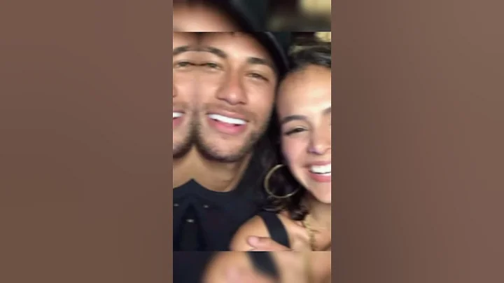 Neymar Jr With Brunamarquezine status ❤️🔥💖😍 || #shorts #neymar #football #soccer #viral