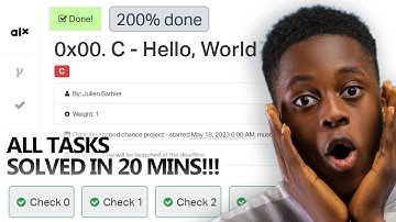 0x00. C - Hello, World Full Solution | 200% Explained