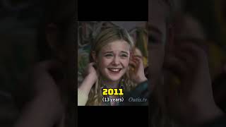 Elle Fanning through the years #shorts #ellefanning #evolution #evolutionchallenge #throughtheyears