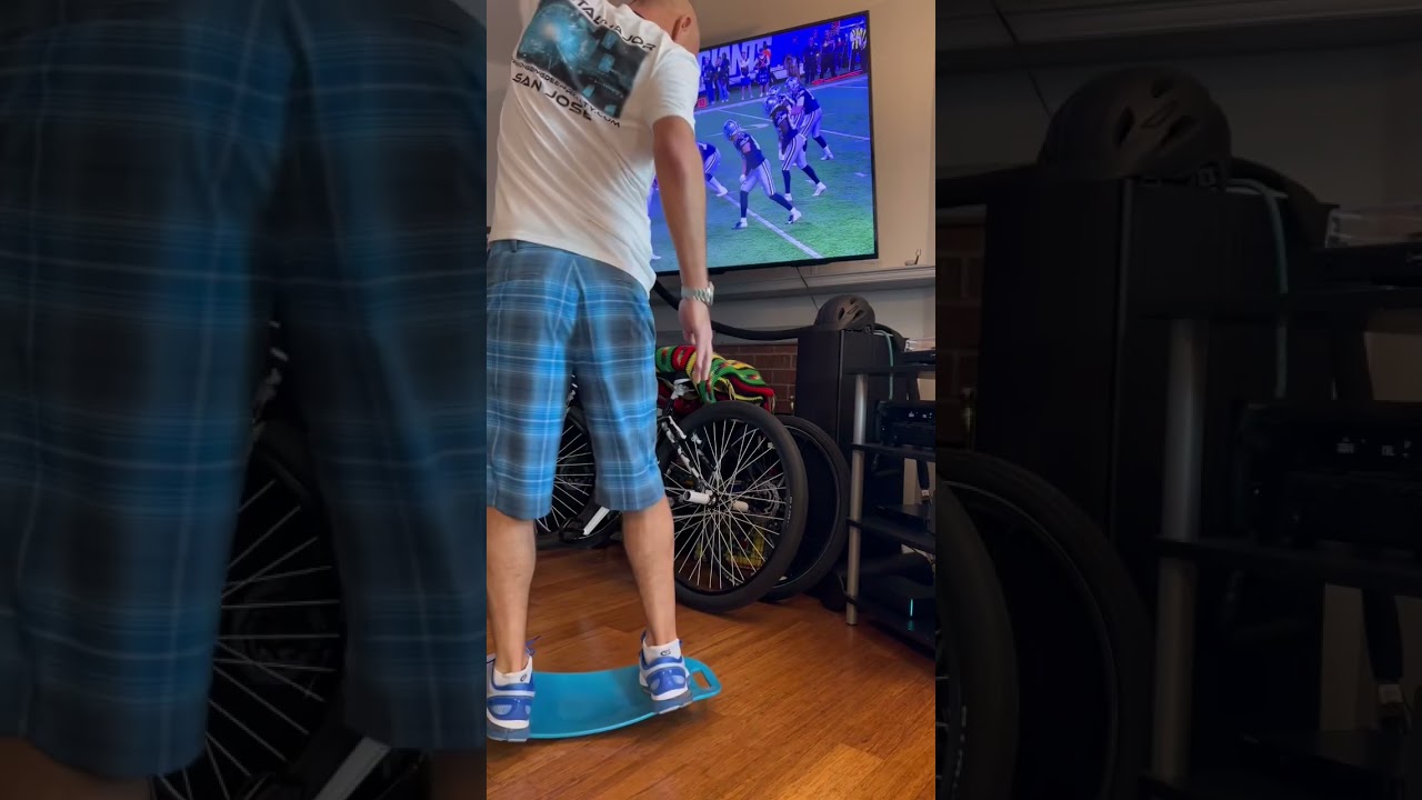 Creative home exercise. 