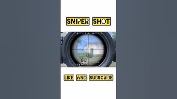 SNIPER QUICK SCOPE SHOT 😊🤩#bgmi #pubg #shorts  #gaming