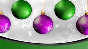 beautiful christmas balls hanging design powerpoint templates ppt backgrounds for slides 0113