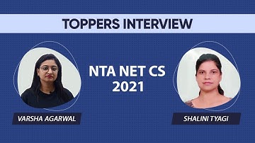 NTA NET CS 2021 | Topper