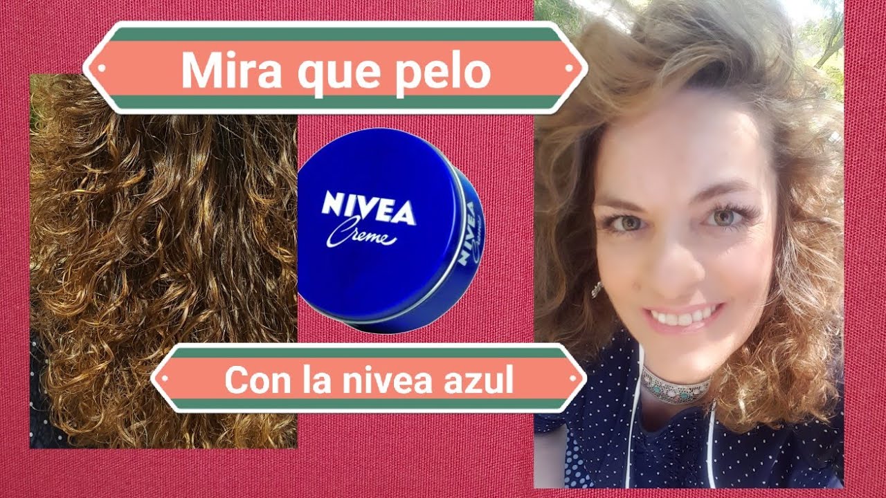 Colgar La nuestra pasar por alto Mascarilla con NIVEA para el cabello mira como quedas - YouTube