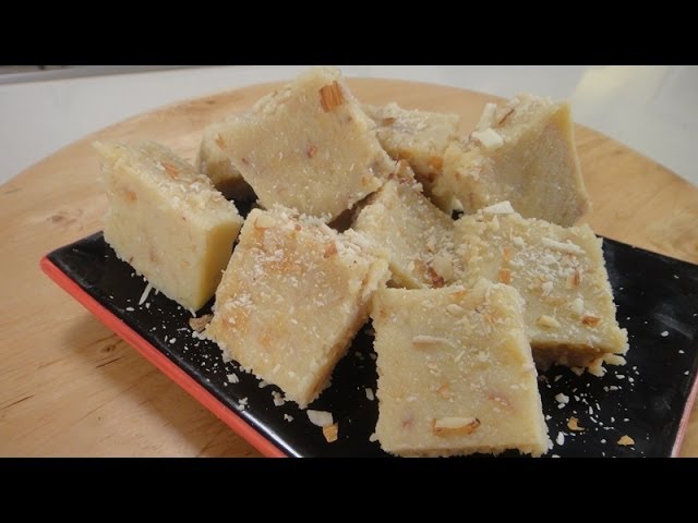 White Chocolate And Almond Fudge