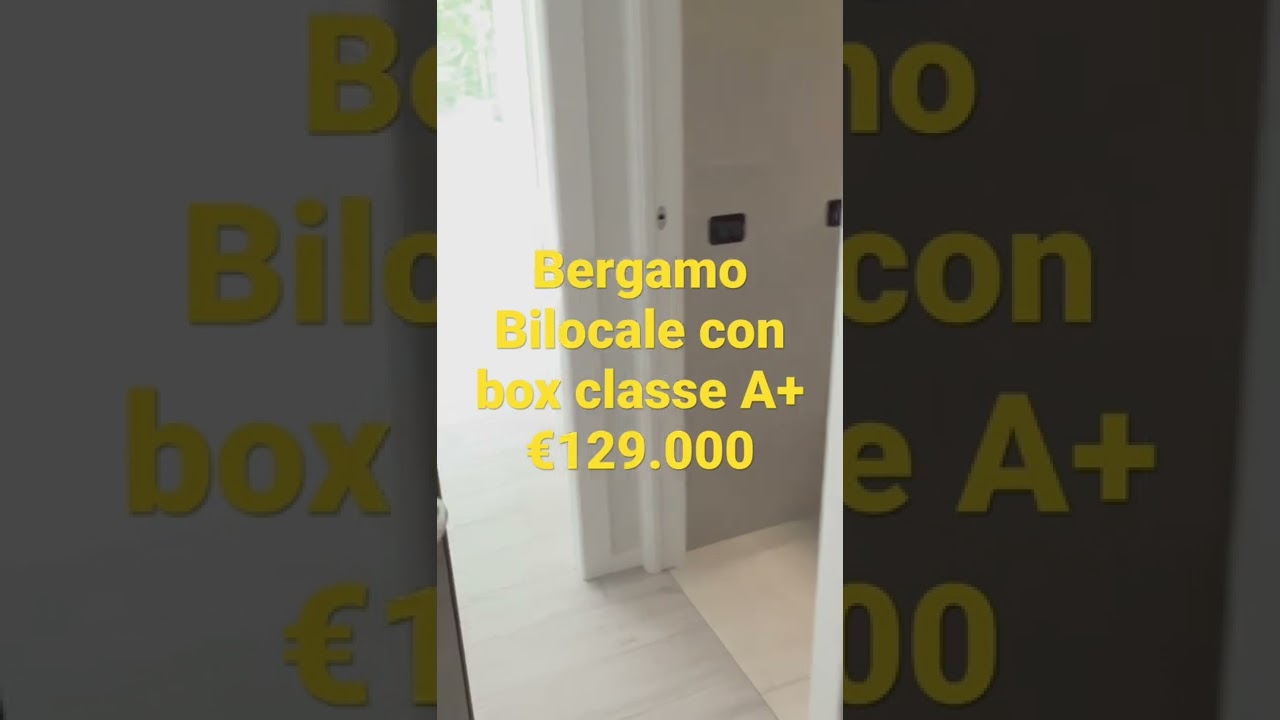Bergamo bilocale in Classe A+