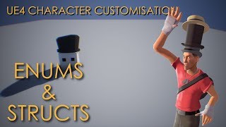Data Classes & Setup UE4 / Unreal Engine 4 Character Customisation