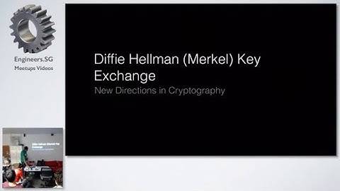 New Directions in Cryptography - Papers We Love