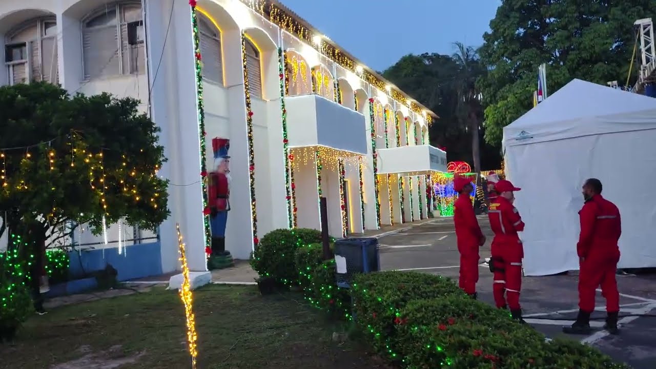 Decoração de Natal da prefeitura de Imperatriz 