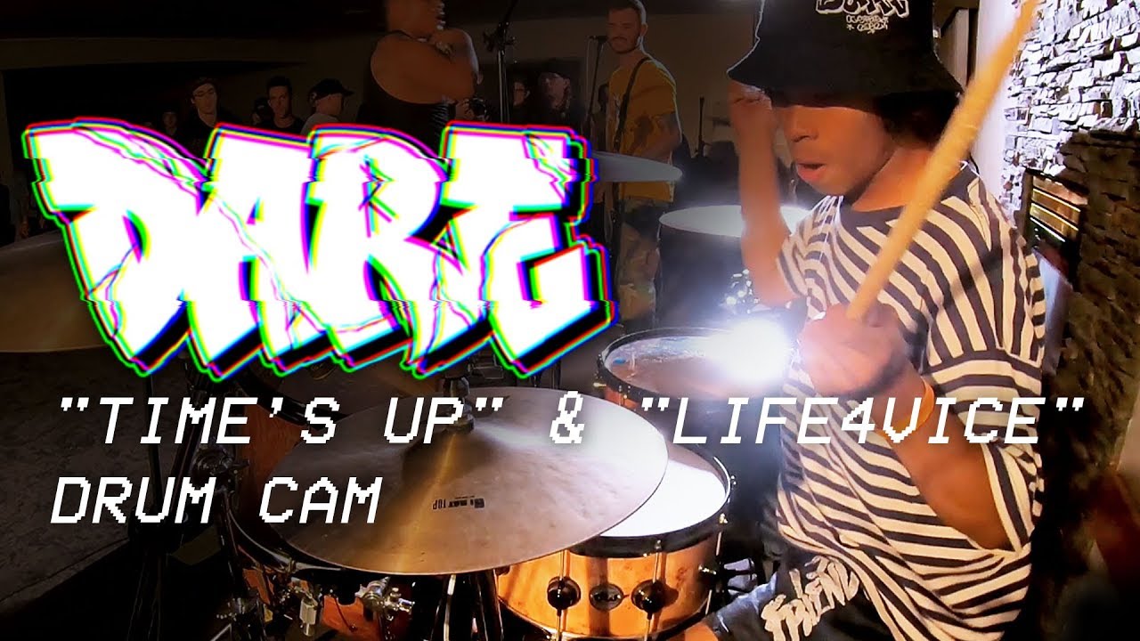 Anaiah Lei (DARE) Drum Cam - "Time's Up" & "Life4Vice"