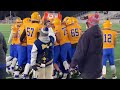 Sheridan seniors Kelten Crow and Garrett Way give head coach Jeff Mowry a Gatorade bath after they