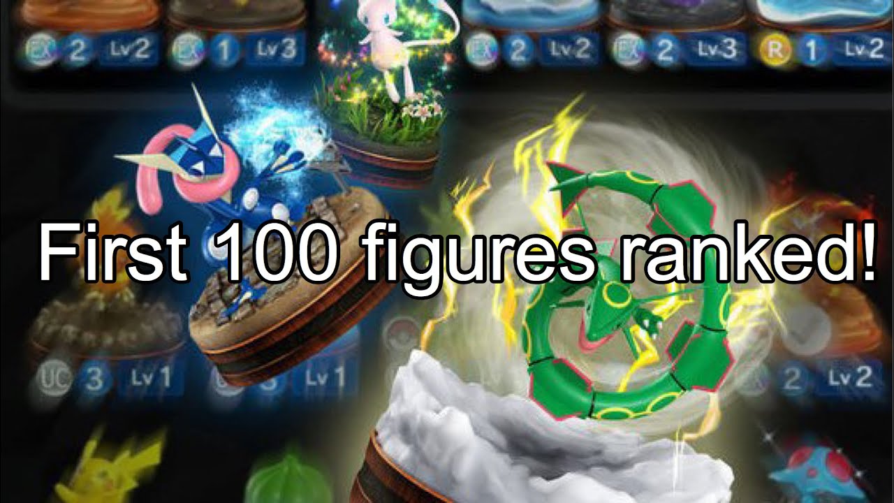 Ranking the First 100 Figures in Pokémon Duel!