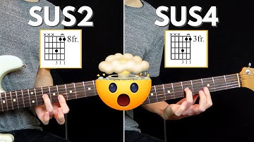 The Secret Truth Behind SUS2 and SUS4 Chords (they are IDENTICAL chords!)