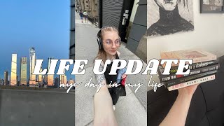 [NYC VLOG] major life update! graduation, apartment hunting, breakup \& finding self love