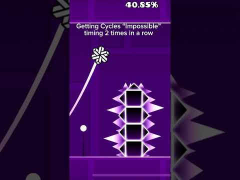 Cycles impossible timing 2 times in a row, easy, @DoggieDasher  has nothing on me:)