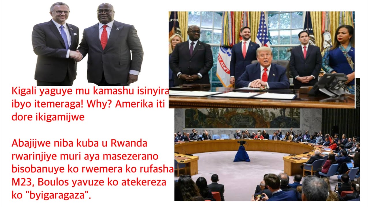 Amerika ivuze ko Kigali yihamije icyaha!Indi raporo ya UN ku Rwanda n ...