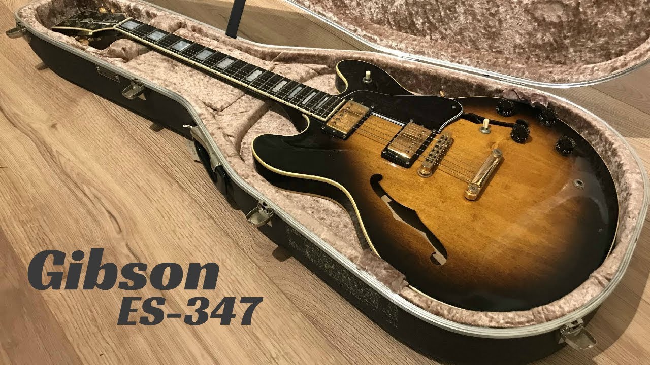 Gibson ES-347(HCH) with hardcase 1982年製作 www.krzysztofbialy.com