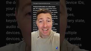 What information Tiktok collects on us! #conseek #cybersecurity #tiktok #privacy #business #social
